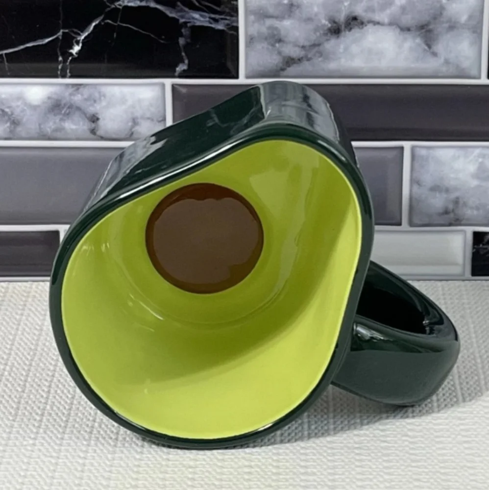 Tabitha Brown Stoneware Avocado Coffee Mug 15.7 fl oz. BNWT RETIRED